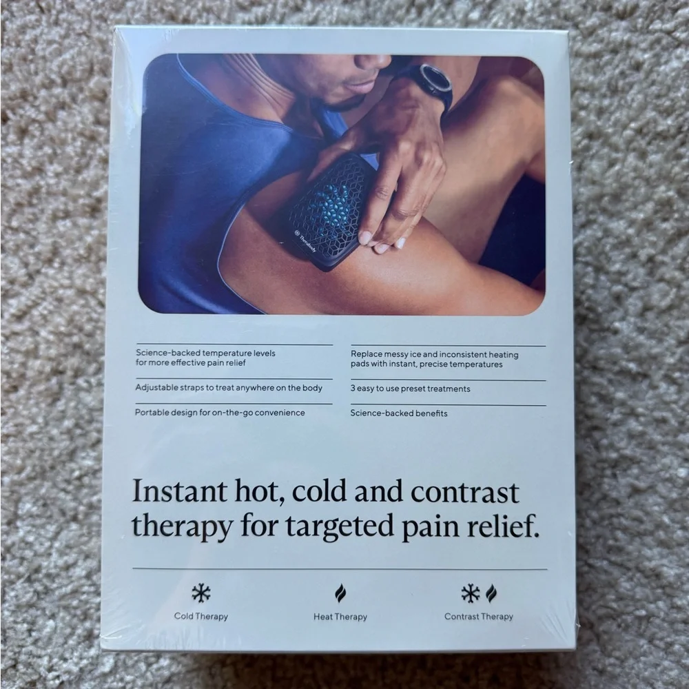 Therabody RecoveryTherm Cube Hot Cold Contrast Therapy Instant Hot/Cold NIB - Picture 3 of 6